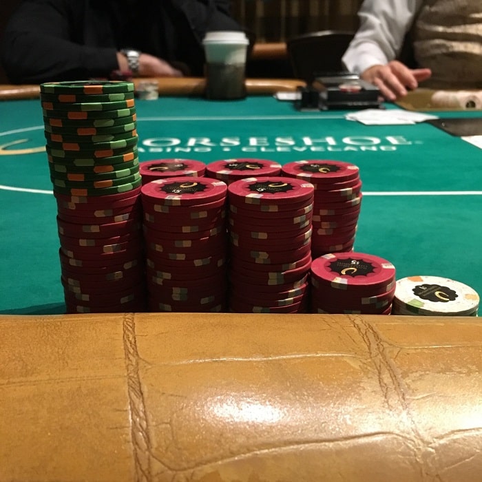 green poker table at Casino Murray Street